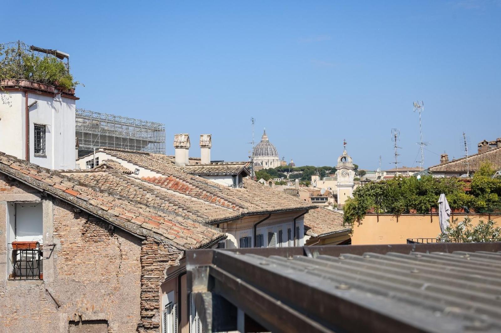 Navona,Campo De Fiori Roof Top House Rome Buitenkant foto