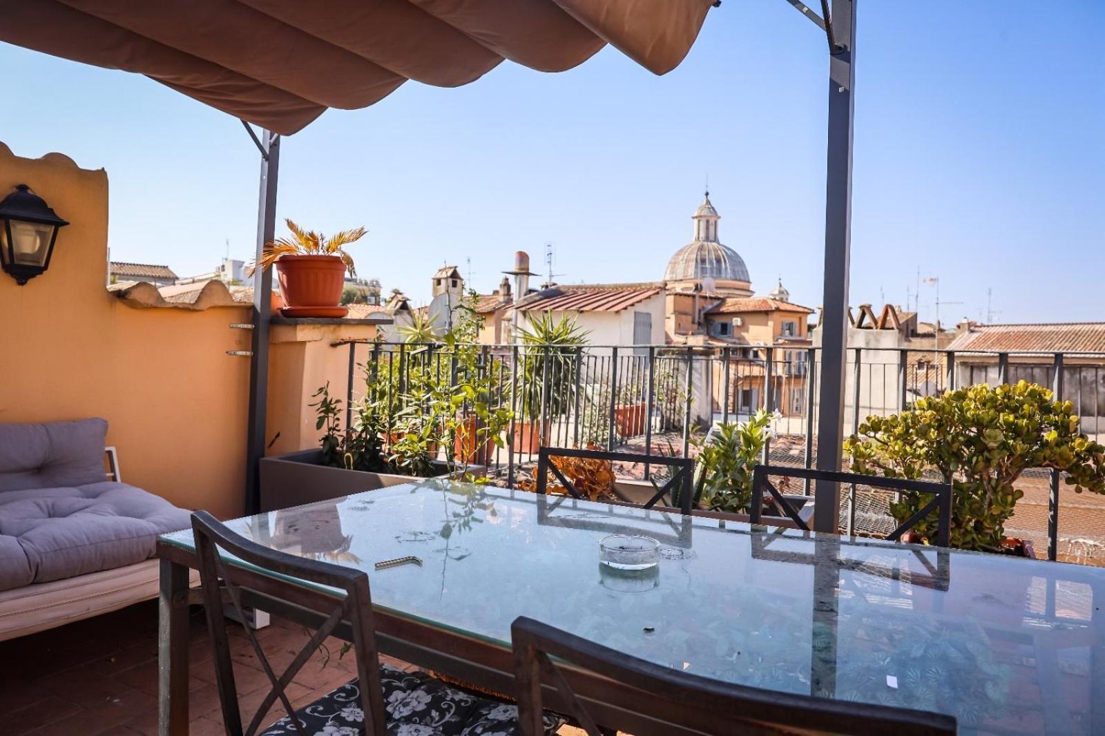 Navona,Campo De Fiori Roof Top House Rome Buitenkant foto